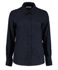 Kustom Kit Women's Workplace Oxford Blouse Long Sleeved (Tailored Fit)