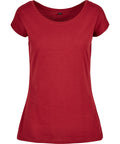 Build Your Brand Basic Women's Wide Neck Tee