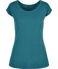 Build Your Brand Basic Women's Wide Neck Tee