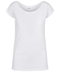 Build Your Brand Basic Women's Wide Neck Tee