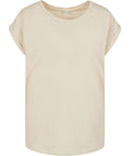 Build Your Brand Women's Extended Shoulder Tee