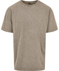 Build Your Brand Acid Washed Heavy Oversized Tee