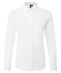 Premier Women’s Long Sleeve ‘Recyclight’ Poplin Shirt