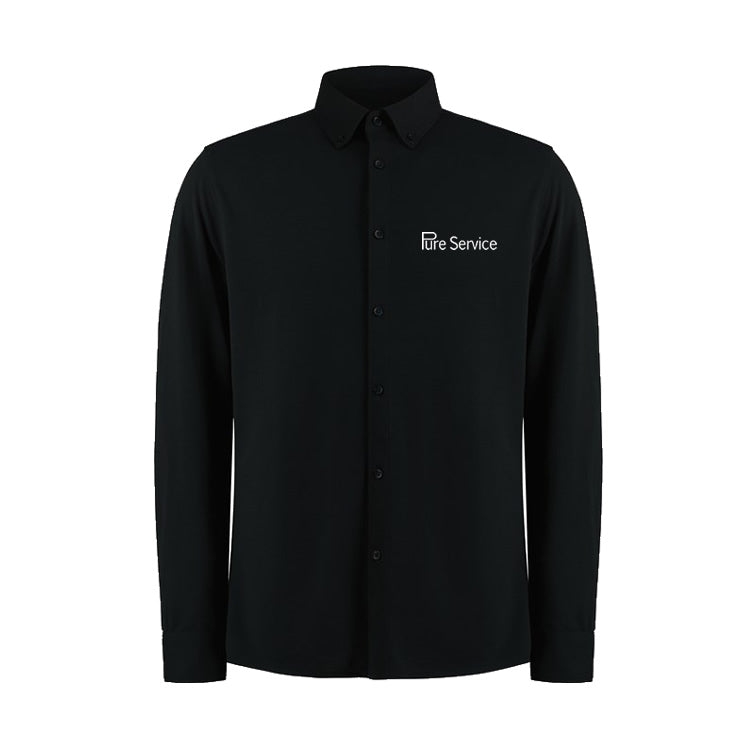 Pure Service - Kustom Kit Long Sleeve Piqué Shirt