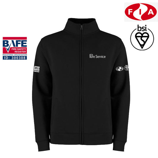 Pure Service - Kustom Kit Zipped Sweatshirt (Fire & Security)