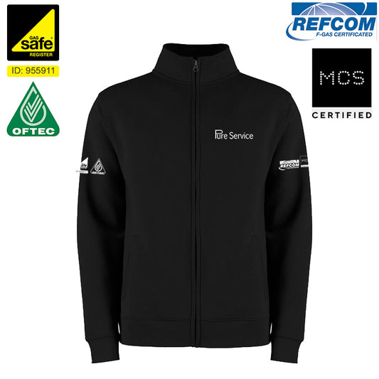 Pure Service - Kustom Kit Zipped Sweatshirt (Plumbing & Renewables)