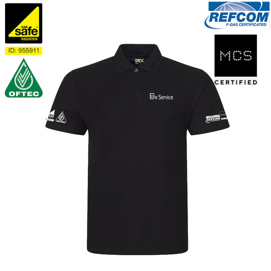 Pure Service - Pro RTX Polo (Plumbing & Renewables)