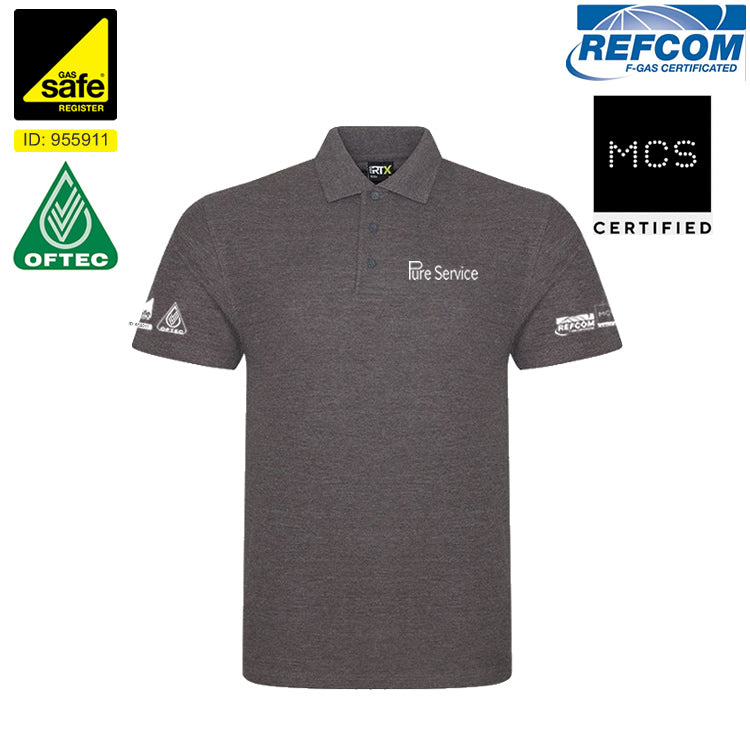 Pure Service - Pro RTX Polo (Plumbing & Renewables)