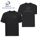 Abbins Maintenance - Russell Workwear T-Shirt