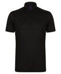 Henbury Stretch Polo Shirt With Wicking Finish (Slim Fit)