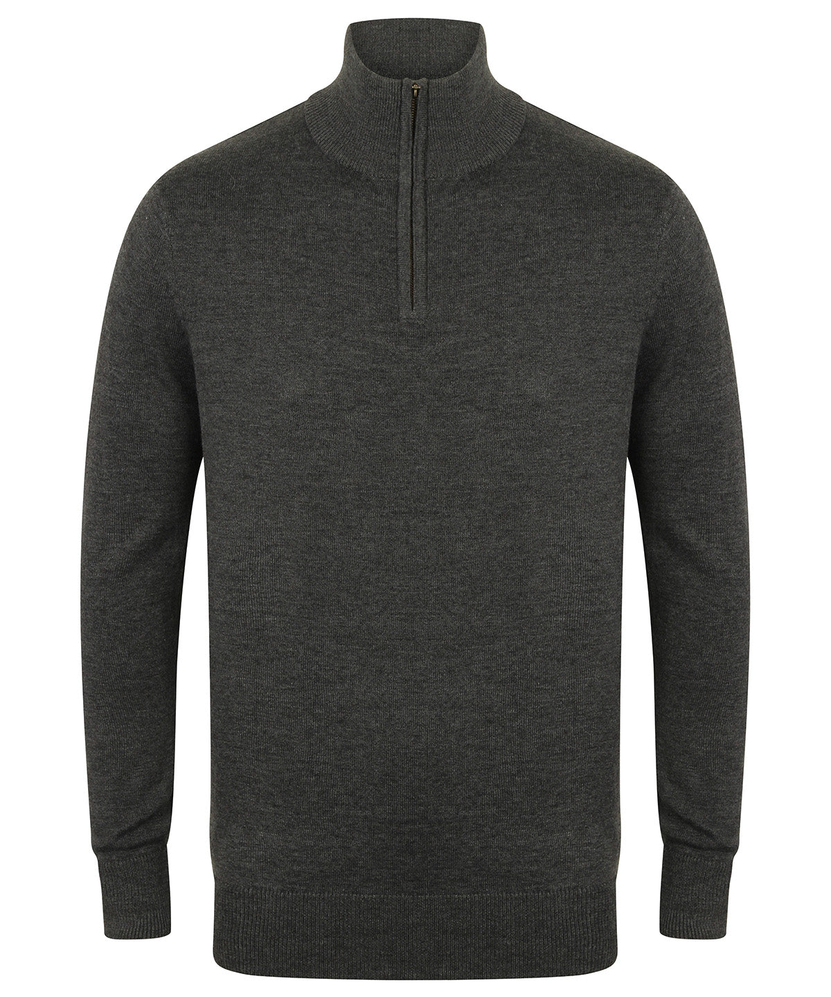 Henbury 1/4 Zip Jumper