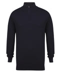Henbury 1/4 Zip Jumper