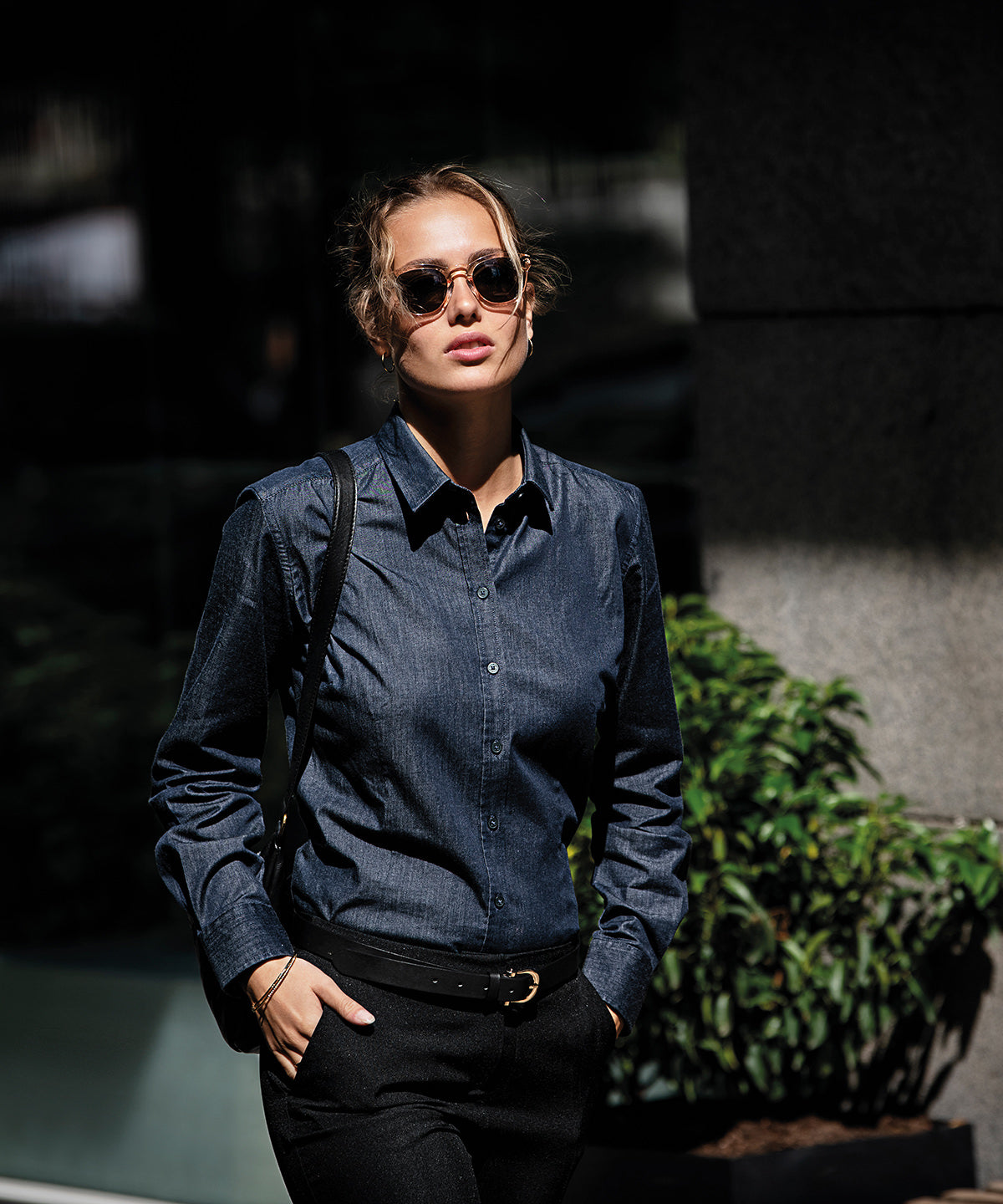 Nimbus Women's Torrance Raw And Stylish Denim Shirt