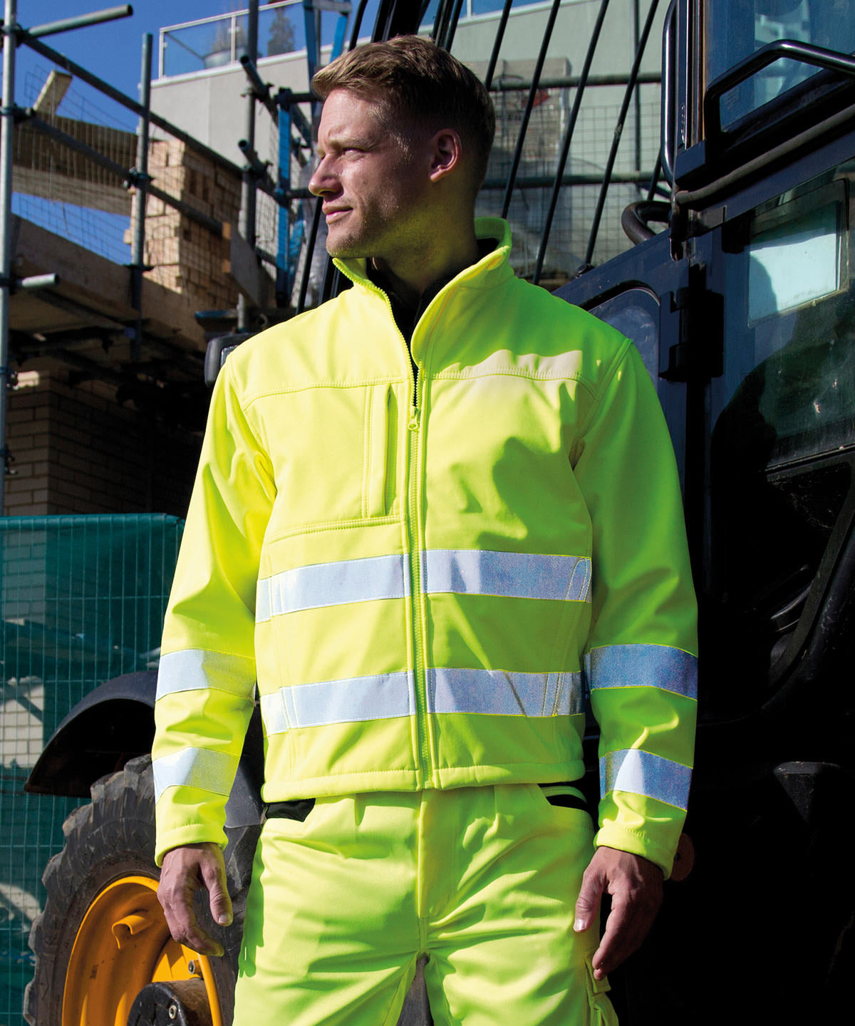 Result High-Viz Softshell Jacket