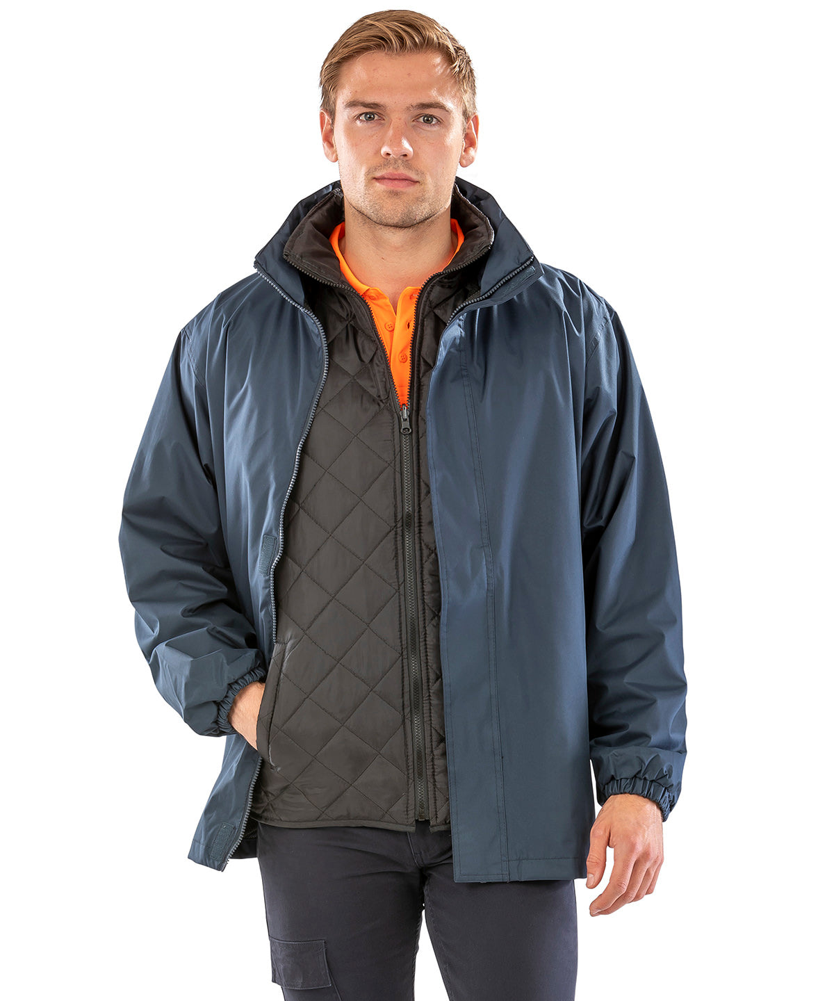 Result Core 3-In-1 Jacket With Quilted Bodywarmer