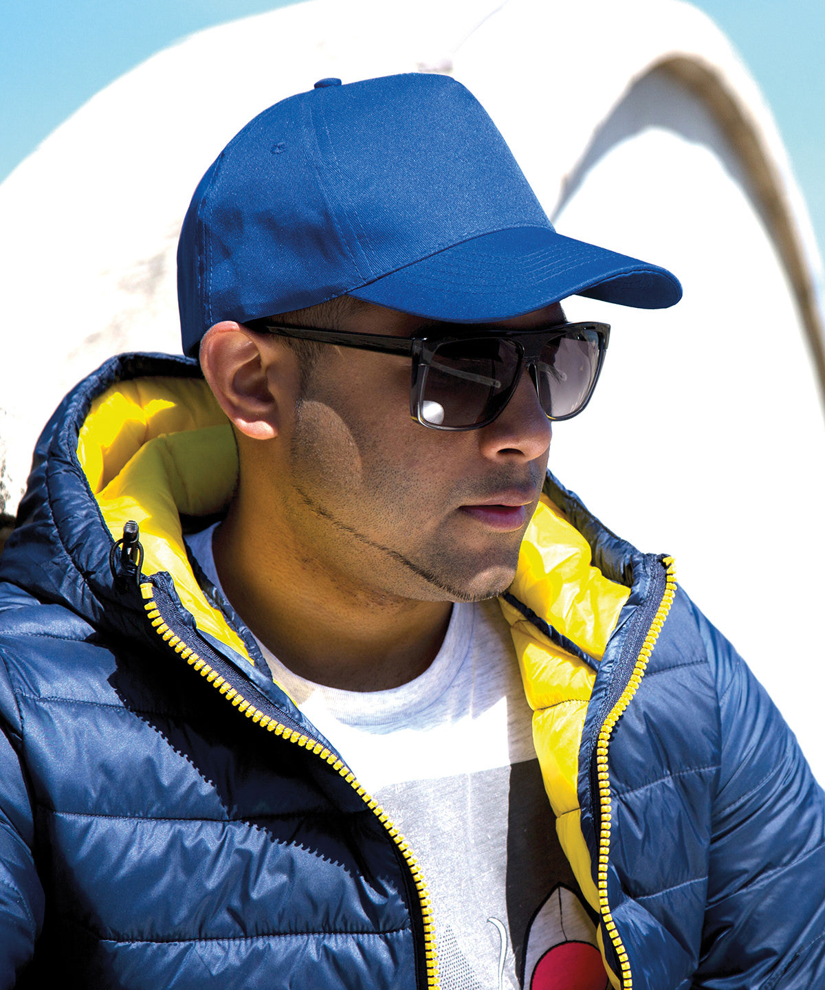 Result Houston 5-Panel Printer's Cap