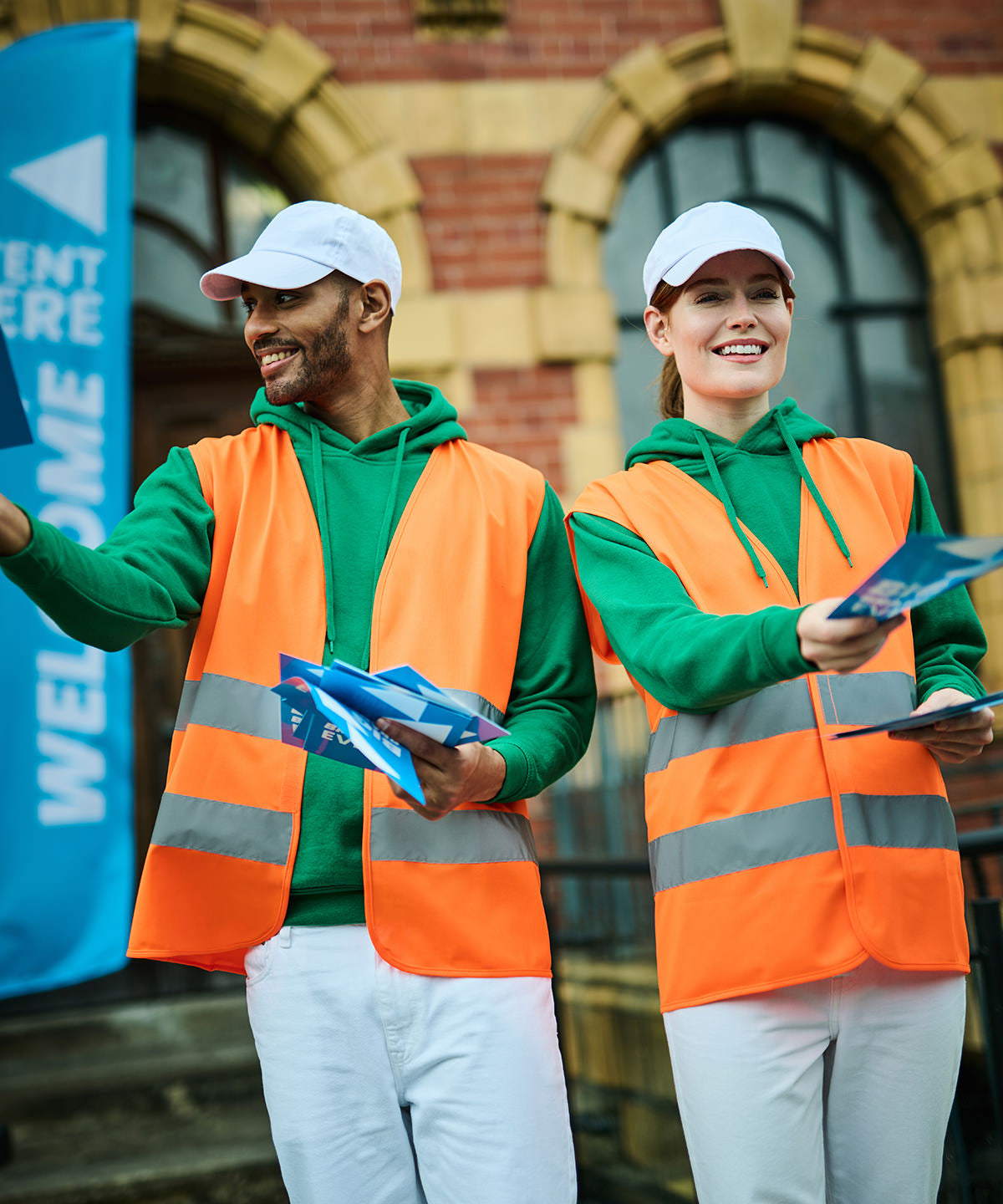 Regatta Pro Hi-VIs Two-Band Easy Print Vest