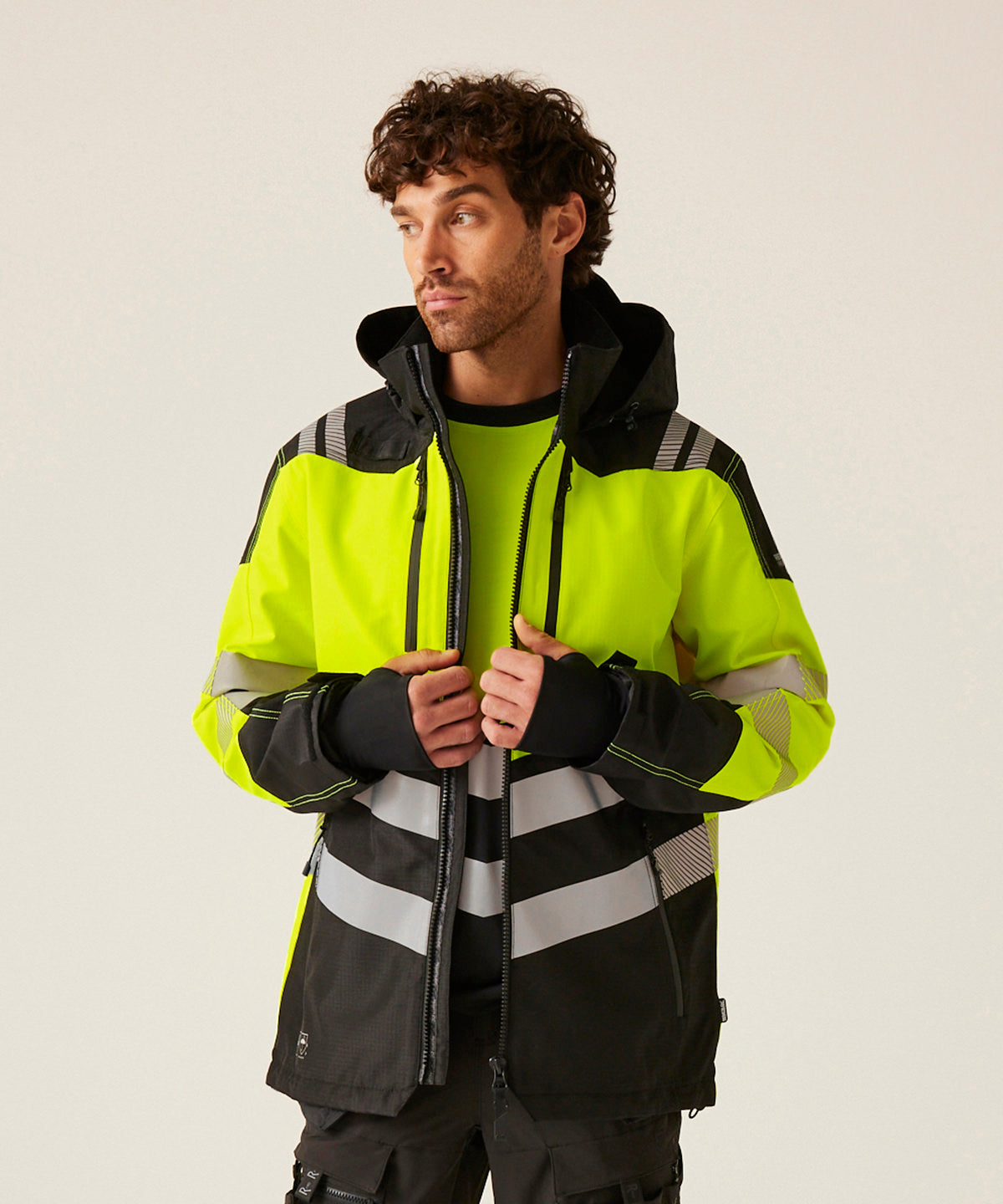 Regatta High Visibility Hi-Vis X - Pro Waterproof shell jacket (Class 2)