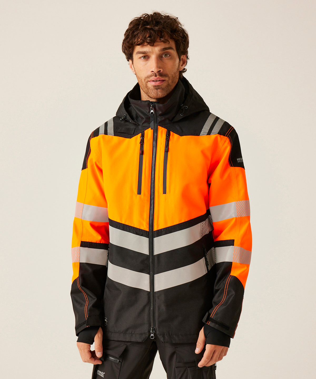 Regatta High Visibility Hi-Vis X - Pro Waterproof shell jacket (Class 2)