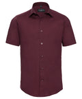 Russell Short Sleeve Easycare Fitted Shirt