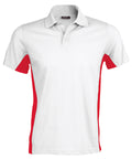 Kariban Flags Short Sleeve Bi-Colour Polo Shirt