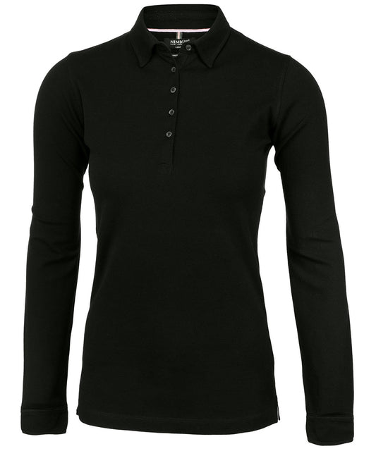 Women’s Carlington  deluxe long sleeve polo