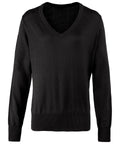 Premier Women's V-Neck Knitted Sweater
