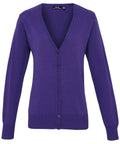 Premier Women's Button-Through Knitted Cardigan