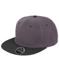 Result Bronx Original Flat Peak Snapback Dual Colour Cap