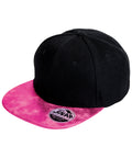 Result Bronx Glitter Flat Peak Snapback Cap
