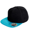 Result Bronx Glitter Flat Peak Snapback Cap