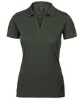 Nimbus Women's Harvard V-Neck Stretch Deluxe Polo