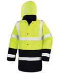 Result Motorway Two-Tone Safety Coat