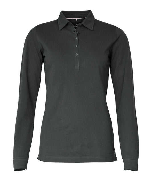 Women's Carlington  deluxe long sleeve polo