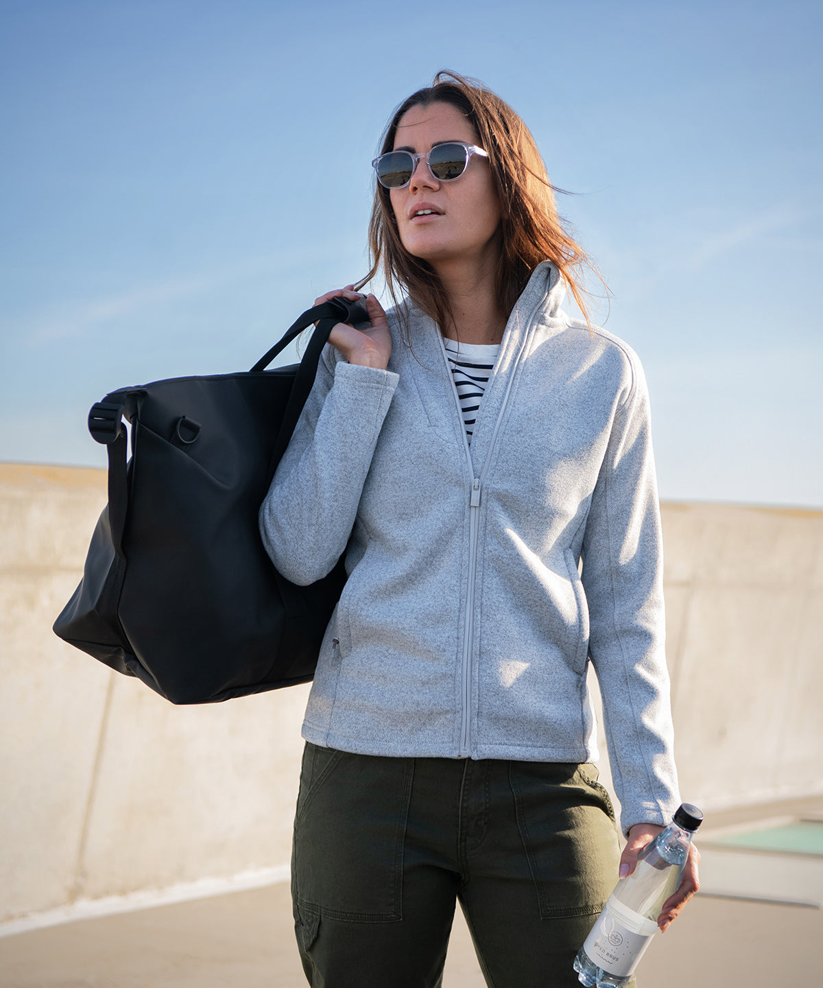 Women’s Montana  knitted fleece jacket