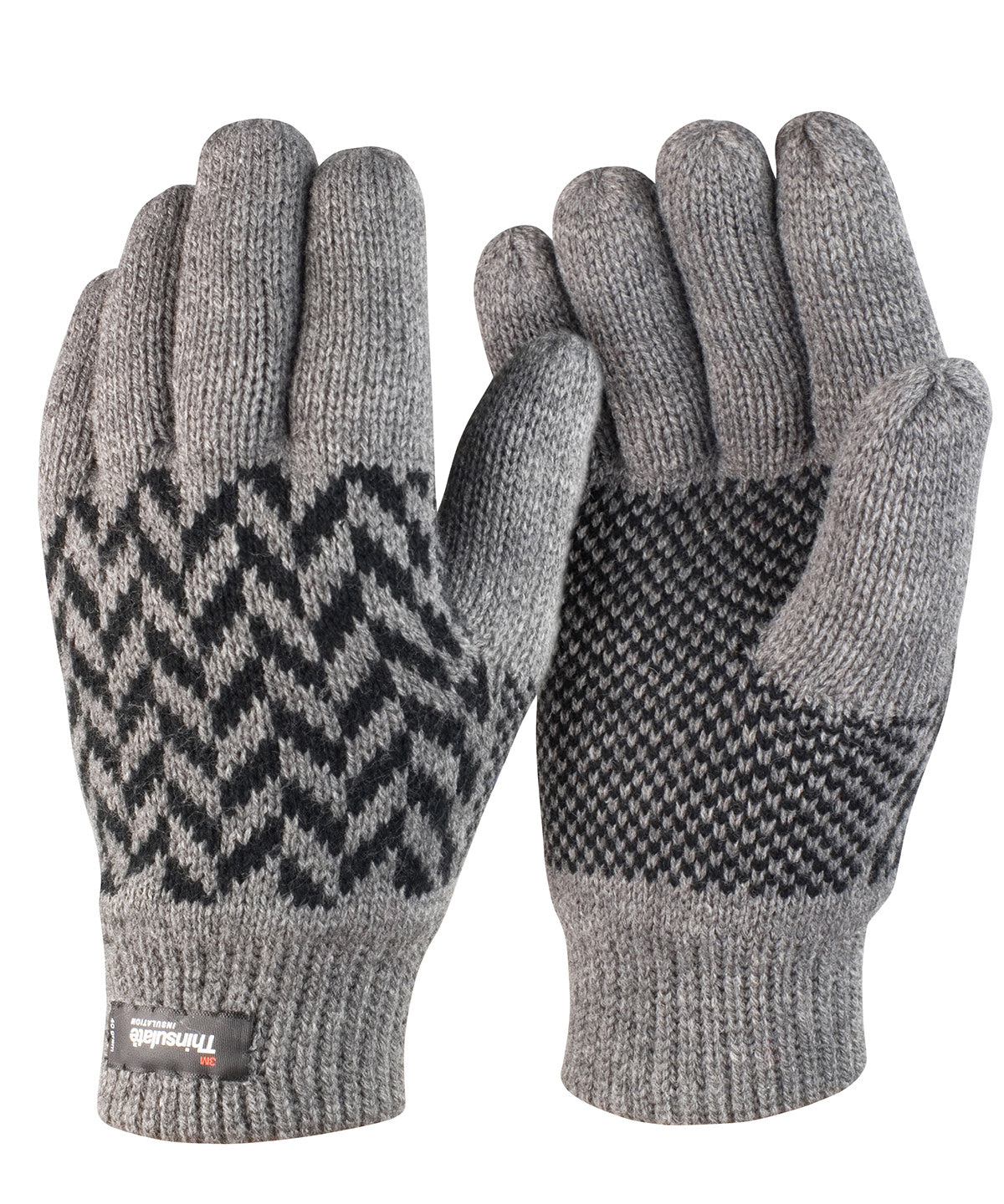 Pattern Thinsulateâ„¢ glove