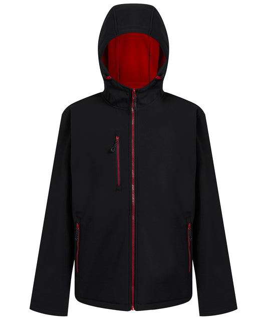 Navigate 2-layer hooded softshell jacket