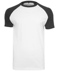 Build Your Brand Raglan Contrast Tee