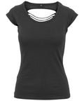 Build Your Brand Women's Back Cut Tee