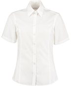 Kustom Kit Business Blouse Short Sleeved (Tailored Fit)