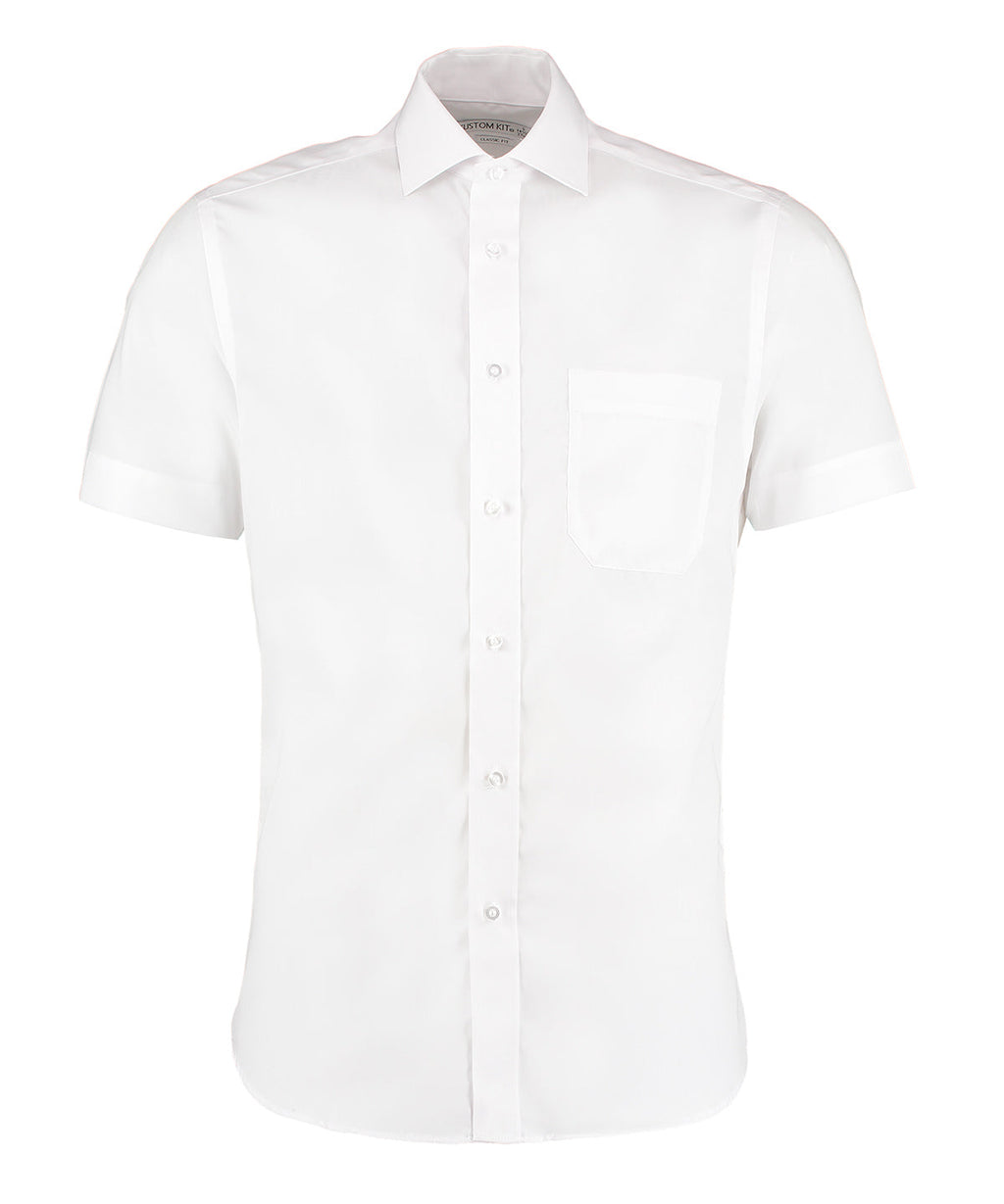 Kustom Kit Premium Non Iron Corporate Shirt Short Sleeved (Classic Fit)