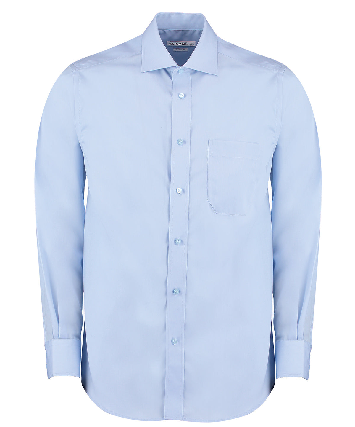 Kustom Kit Premium Non Iron Corporate Shirt Long Sleeved (Classic Fit)