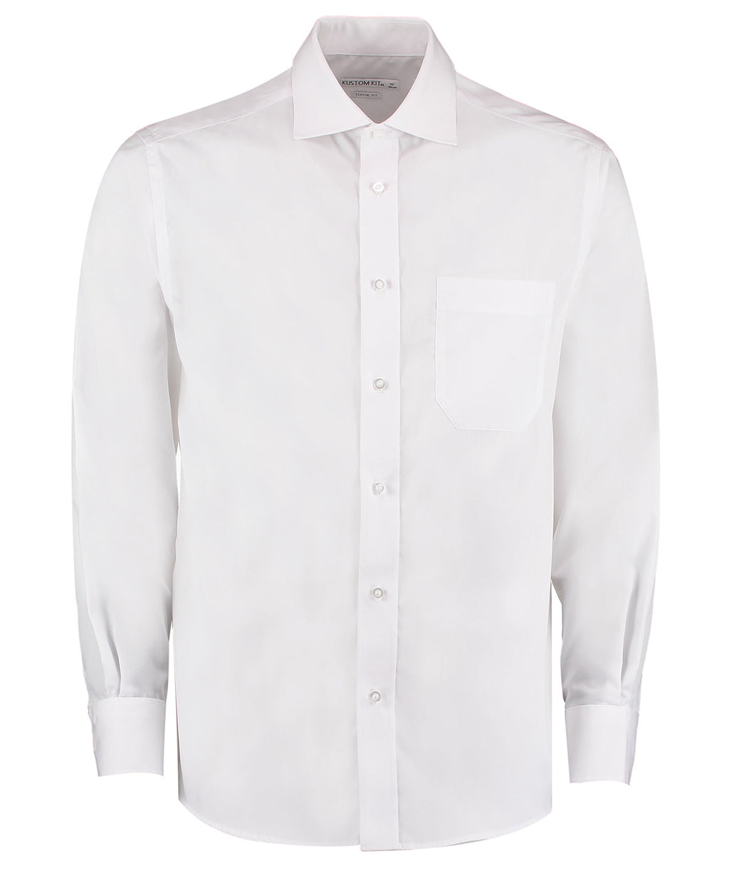 Kustom Kit Premium Non Iron Corporate Shirt Long Sleeved (Classic Fit)