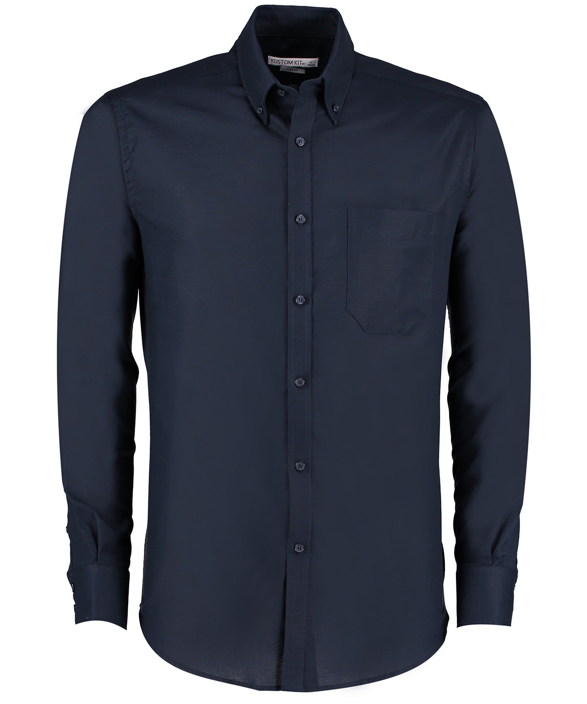 Kustom Kit Slim Fit Workwear Oxford Shirt Long Sleeved (Slim Fit)