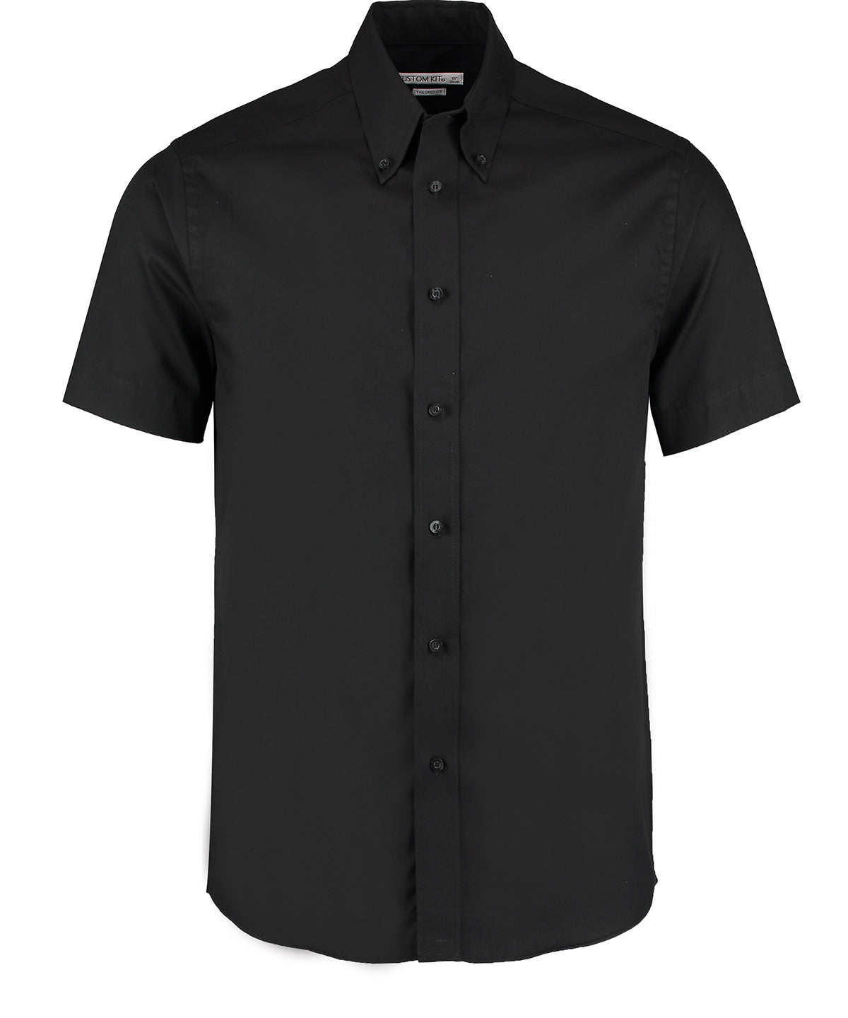Kustom Kit Premium Oxford Shirt Short Sleeved (Tailored Fit)