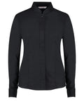 Kustom Kit Women's Mandarin Collar Shirt Long Sleeved (Tailored Fit)