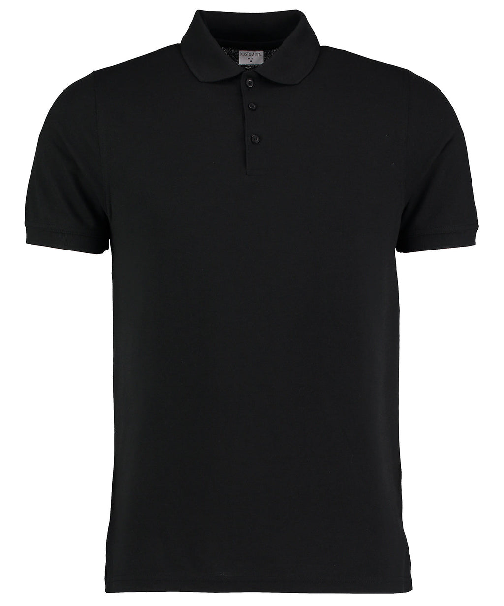 Kustom Kit Klassic Heavyweight Polo Superwash 60°C (Slim Fit)