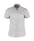Kustom Kit Women's Corporate Oxford Blouse Short Sleeved (Tailored Fit)