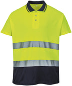 Portwest Two-tone cotton Comfort polo (S174)
