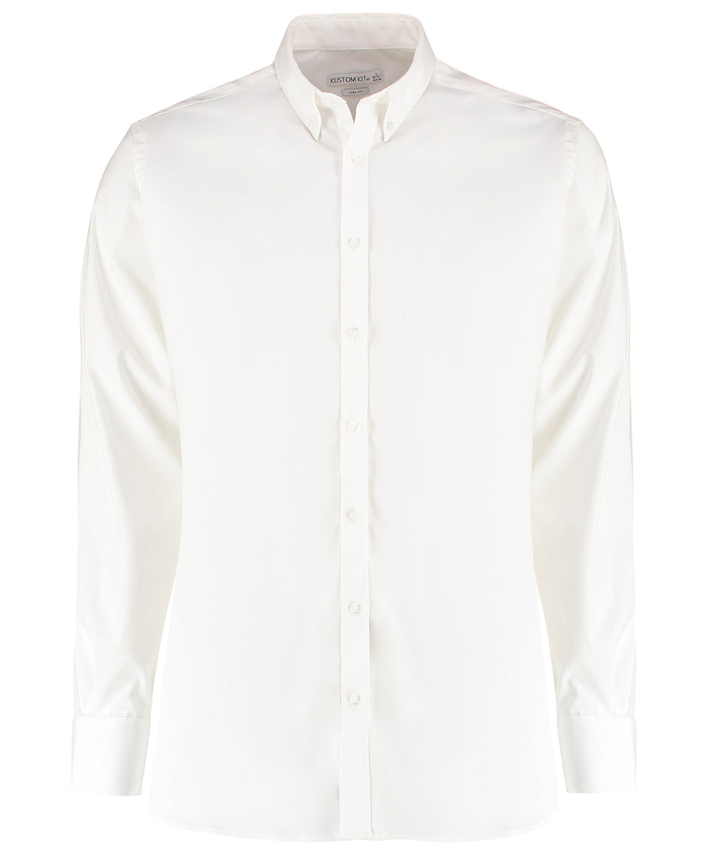 Stretch Oxford shirt long-sleeved (slim fit)